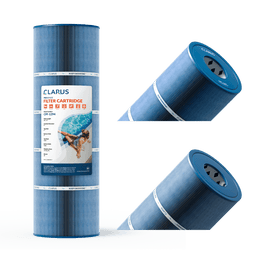 Clarus 4-5/8" x 8" Pool & Spa Replacement Filter Cartridge – Replaces FC-0121, 4CH-21, PTL18