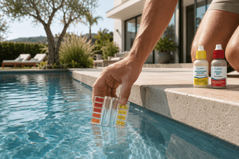 How to Use a Pool Test Kit