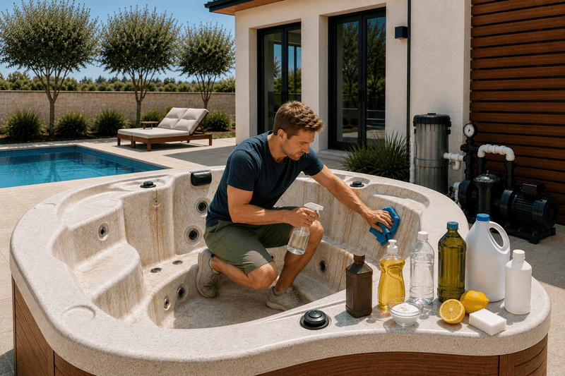 9 Household Products to Clean Your Hot Tub