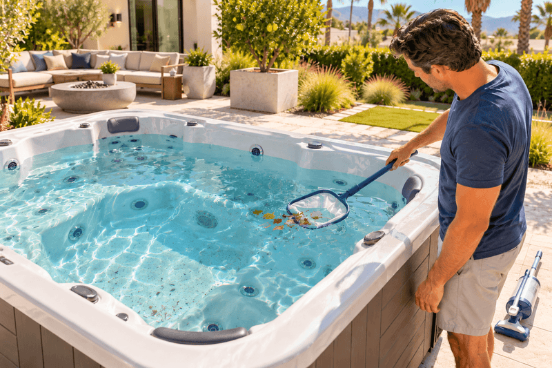 8 Ways to Remove Dirt and Debris From Your Hot Tub