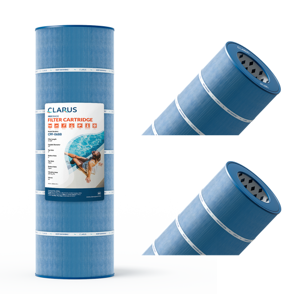 Clarus 10” x 31 1⁄8” Pool Filter Cartridge – CC200, FC-0688, C-9419, 200 Sq. Ft.