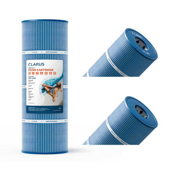 Clarus 7” x 19 5⁄8” Pool Filter Cartridge – C3025, C-7483, FC-1225, 81 Sq. Ft.