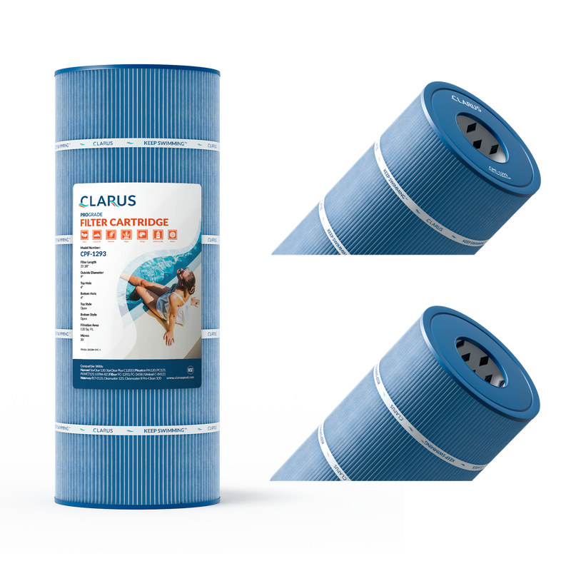 Clarus 9” x 23 3⁄8” Pool Filter Cartridge – Replaces C1200, FC-1293, C-8412, PA120, 120 Sq. Ft.