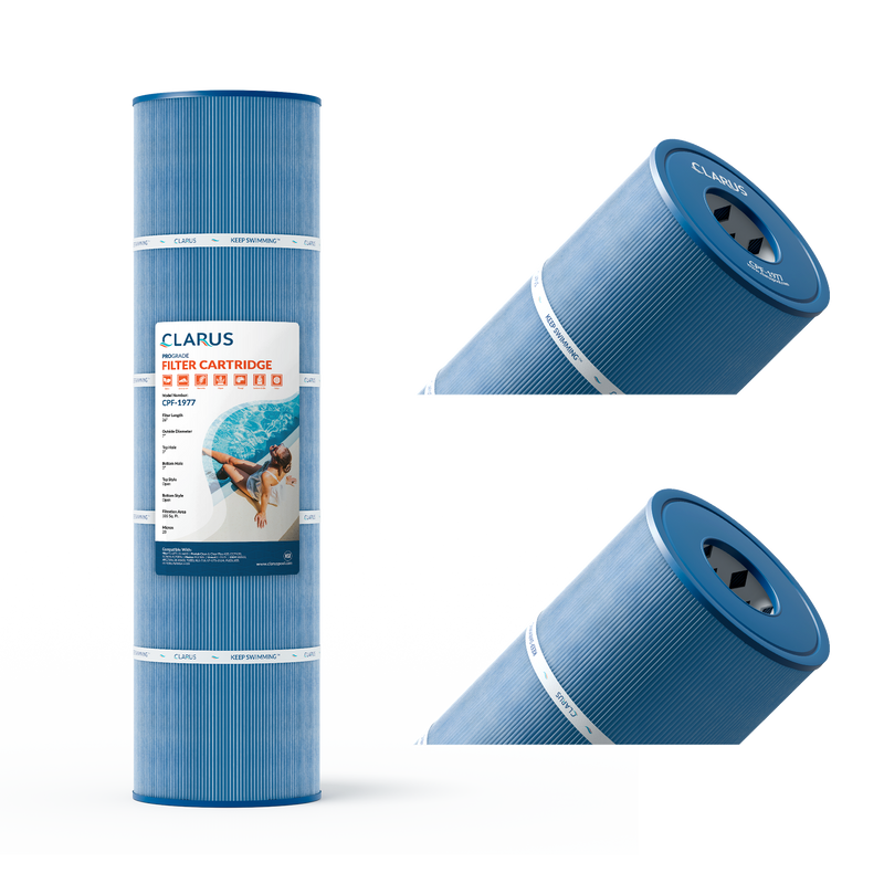 Clarus 7" x 26" Pool Filter Cartridge – Replaces Pentair Clean & Clear Plus 420, CCP420, FC-1977, C-7471, PCC105, 105 Sq. Ft.