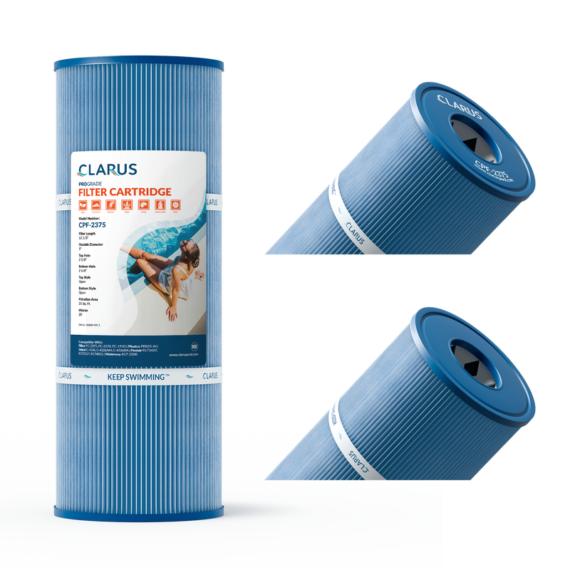 Clarus 5” x 13 1/3” Spa Replacement Filter Cartridge – Replaces FC-2375, C-4326, PRB25-IN, 25 Sq. Ft.