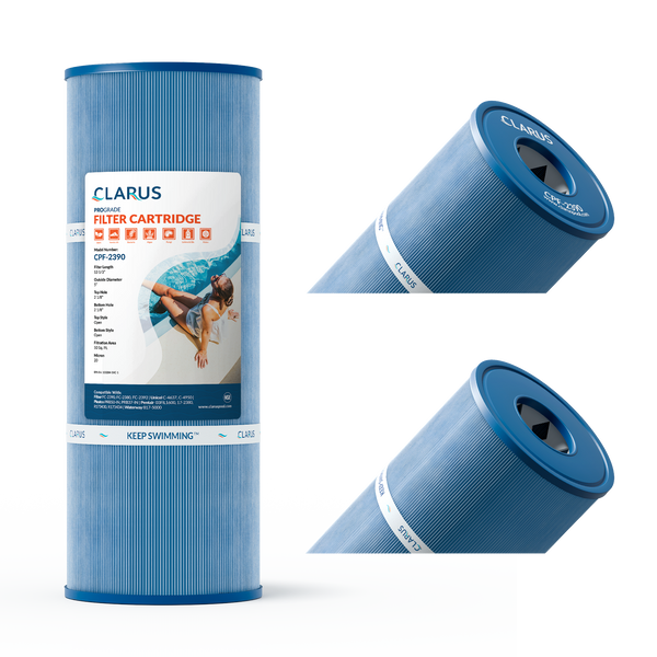 Clarus 5” x 13 1/3” Spa Replacement Filter Cartridge – Replaces FC-2390, C-4950, PRB50-IN, 50 Sq. Ft.