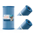 Clarus 4-1/4" x 8" Pool Filter Cartridge – Replaces Intex Type A/C/III, Pleatco PC7-120, Unicel C-4606, C-4607